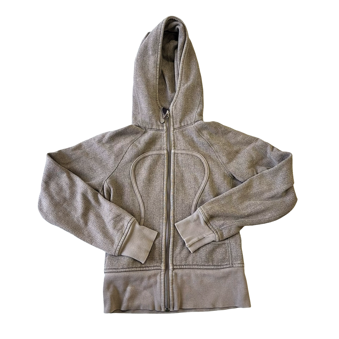Lululemon Brown zip up hoodie sweatshirt, Xs