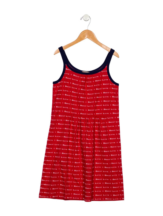 Gucci red love dress, 10 Years