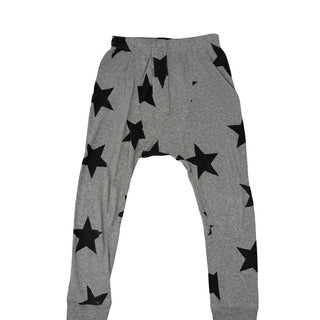 Nununu Classic star grey leggings, 4-5 years