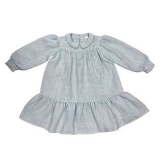 Blanc Blue tweed dress, 5 years