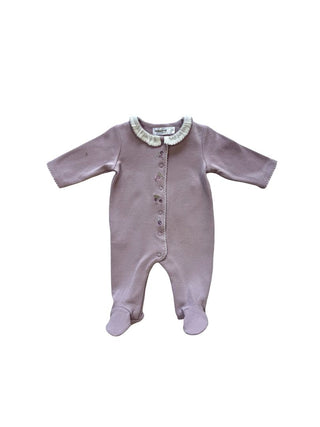 mayoral purple sleep + bibs, new with tag, 0-1 month