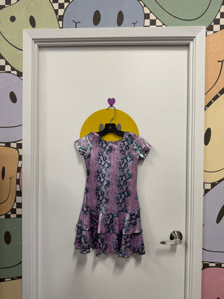 Pixie Lane Halloween metallic dress, large