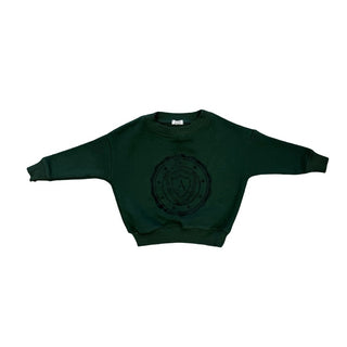 Lil Legs Green crewneck, 18 months