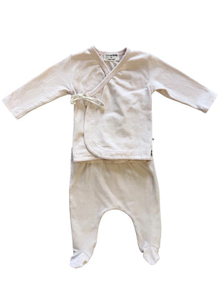 1 + in the family Blush kimono set, 3 months