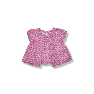 Fleurisse Pink Floral top new with tags, 4 years