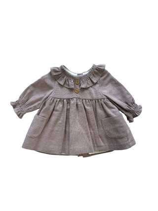 Mayoral pink plain dress, new with tag, 0-1 month