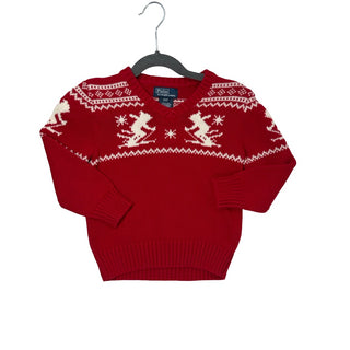 Polo Ralph Lauren Red skier sweater, 3 years