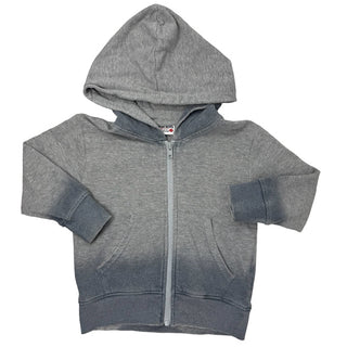 Mish Boys Ombré grey and blue zip up hoodie, 3 years