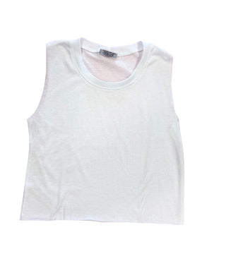 Firehouse White tank top, Small