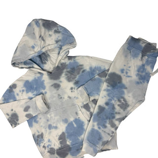 Mish Boys Tie dye blue set, 3 years