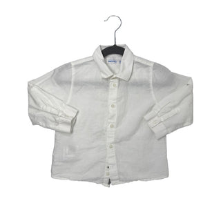 Mayoral White dress button shirt, 24 months