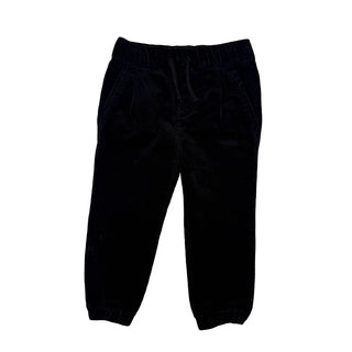Rylee + Cru Velour curdoroy black pants, 2-3 years