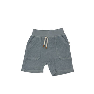 1 + in the family Blue terry shorts, 3 years
