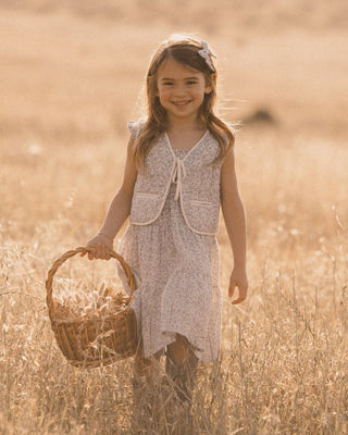 Rylee cru Quilted vest, 4-5