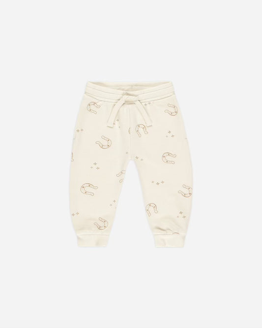 Rylee cru jogger sweatpants horseshoes, 4-5y