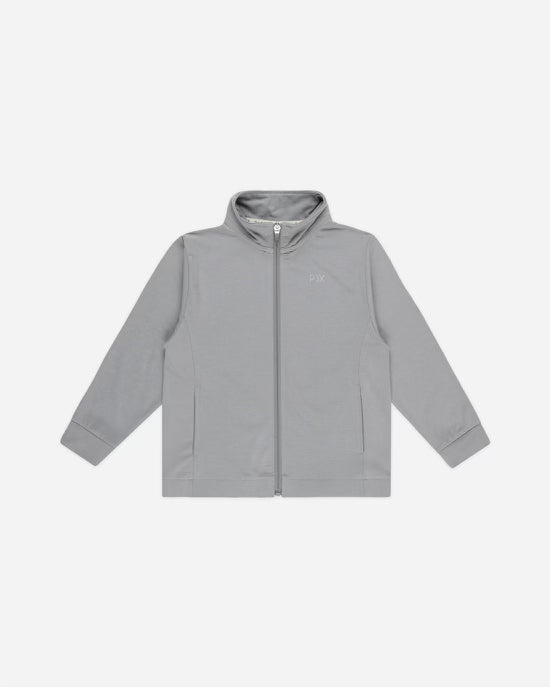 Rylee cru technical jacket dusty blue, 4-5y