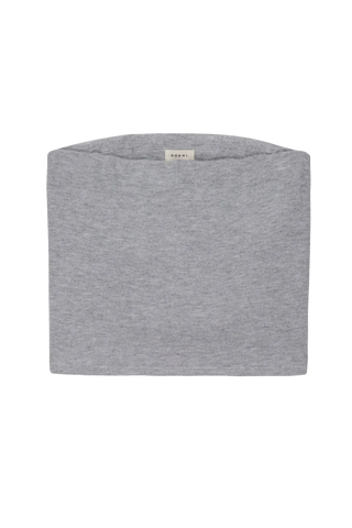 Donni sweater grey tube top Annabel, womens small