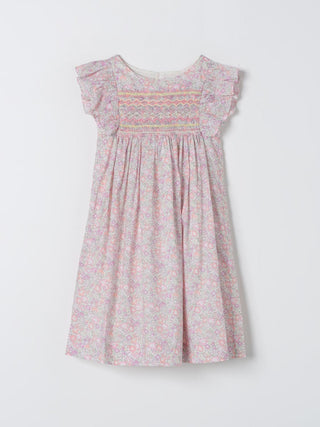 Bonpoint Liberty London floral smocked dress, 6 years