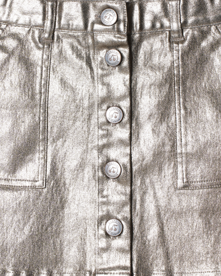 Bonpoint mettalic shine skirt, 6 years
