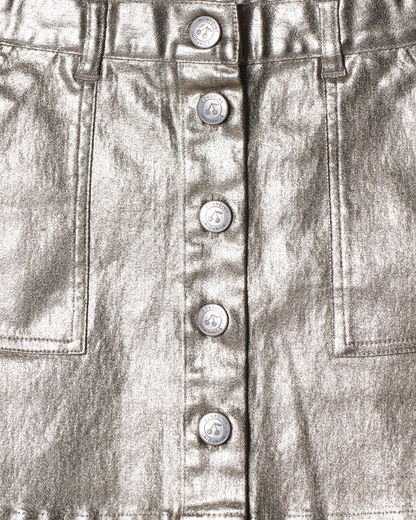 Bonpoint mettalic shine skirt, 6 years
