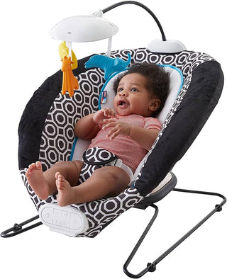 Fisher-Price Jonathan Adler Crafted Deluxe Bouncer w/ Music and Soothing Bounce