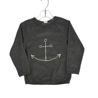 H&M Grey terry cloth shirt, 3-4 years