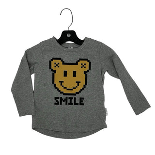 Hux Grey smile long sleeve, 3 years