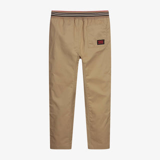 Burberry kids Beige icon stripe waistband trousers, 8 years