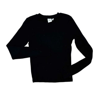 Tna black crop long sleeve, small