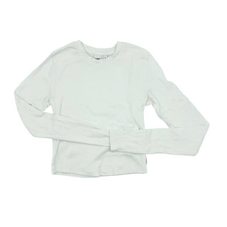 Tna white crop long sleeve, medium