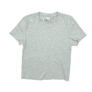 Tna light grey crop tshirt, small