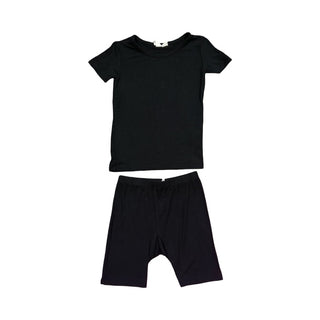 Kyte Black tshirt and short set, 4 years