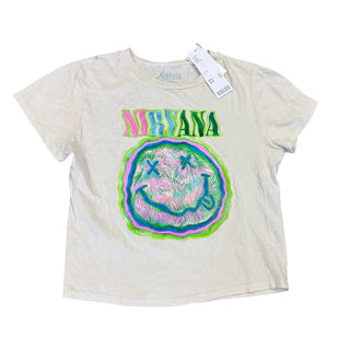 Urban Outfitters new w/tags white Nirvana tshirt, youth small