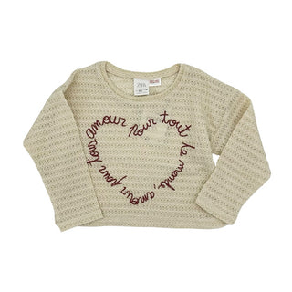 Zara New with tags crochet top, 2-3 years