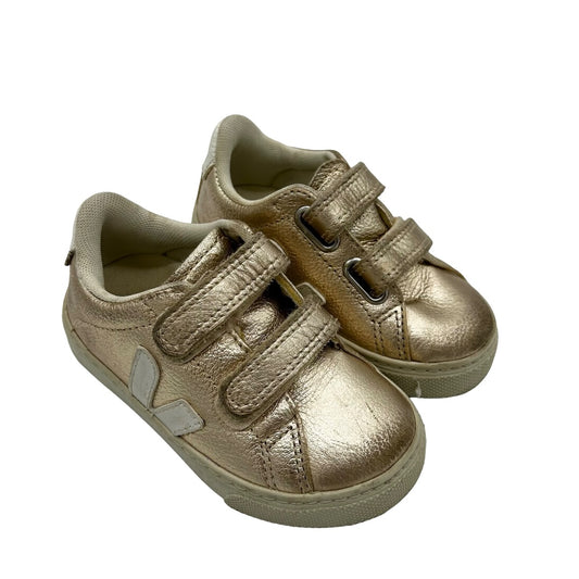 Veja rose gold shoes, 8 little kid