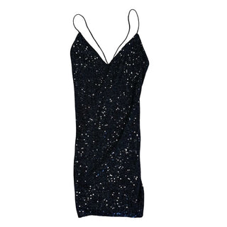 Mistyrose black sequin dress, youth small