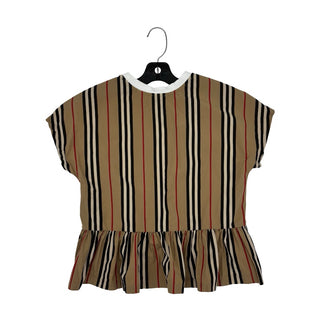 Burberry White/plaid tshirt, 10 years