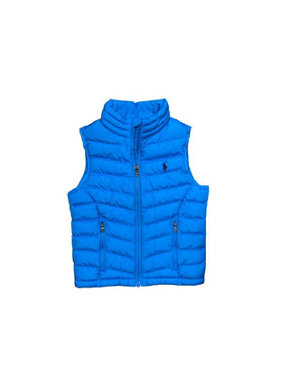 Polo Ralph Lauren Blue Quilted Vest, 4 years