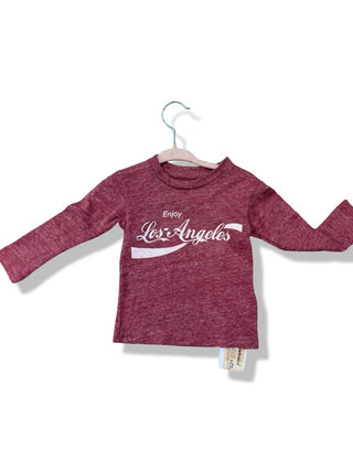 DiLascia Enjoy LA red tshirt new with tags, 0-6 months