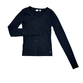 Tna black vneck long sleeve, 2xs
