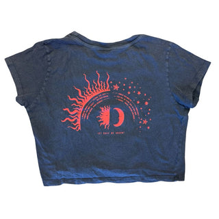 Urban Outfitters distressed black tshirt, youth large