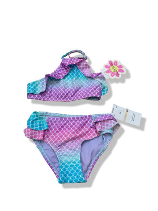 Hula Star Mermiad Bikini Aqua Multi new with tags, 2 years
