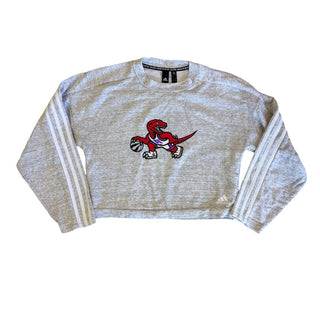 Adidas raptors cropped sweatshirt, women’s xs