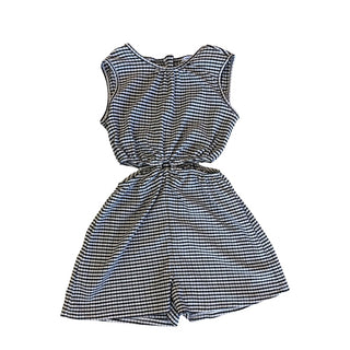 Mayoral black/white shorts romper, 12 years
