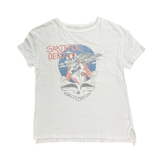 Junkfood Grateful Dead white tee, M