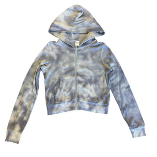 Tna purple waffle zip up, small