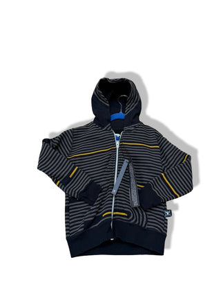 Nununu Spiral zipup black new with tags, 2-3 years
