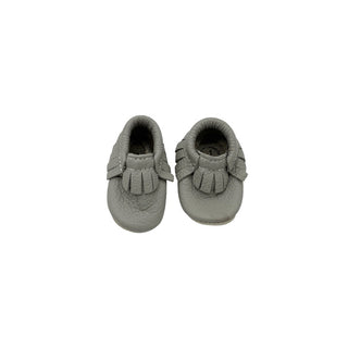 Minimoc grey slippers, Newborn