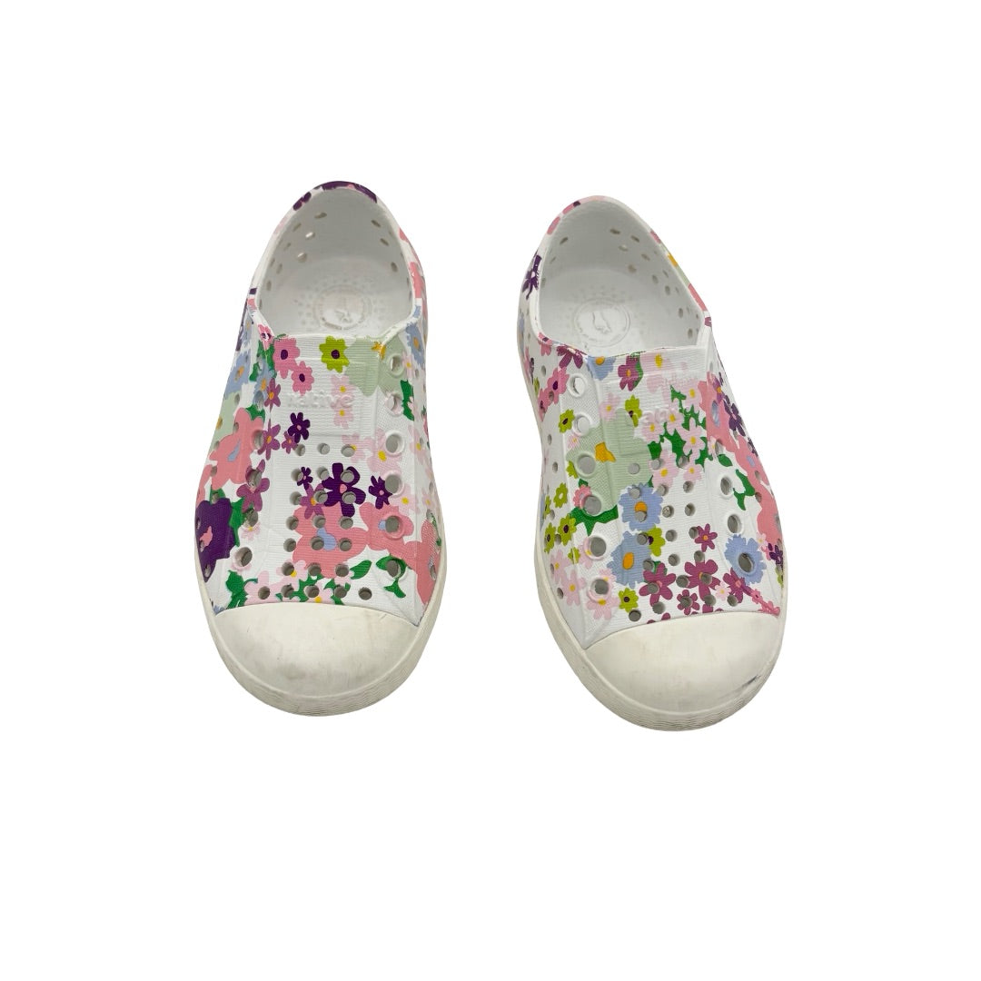 Native white floral, 7 little kid