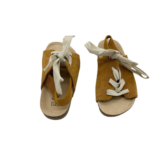 Zara suede lace sandals, Euro 23